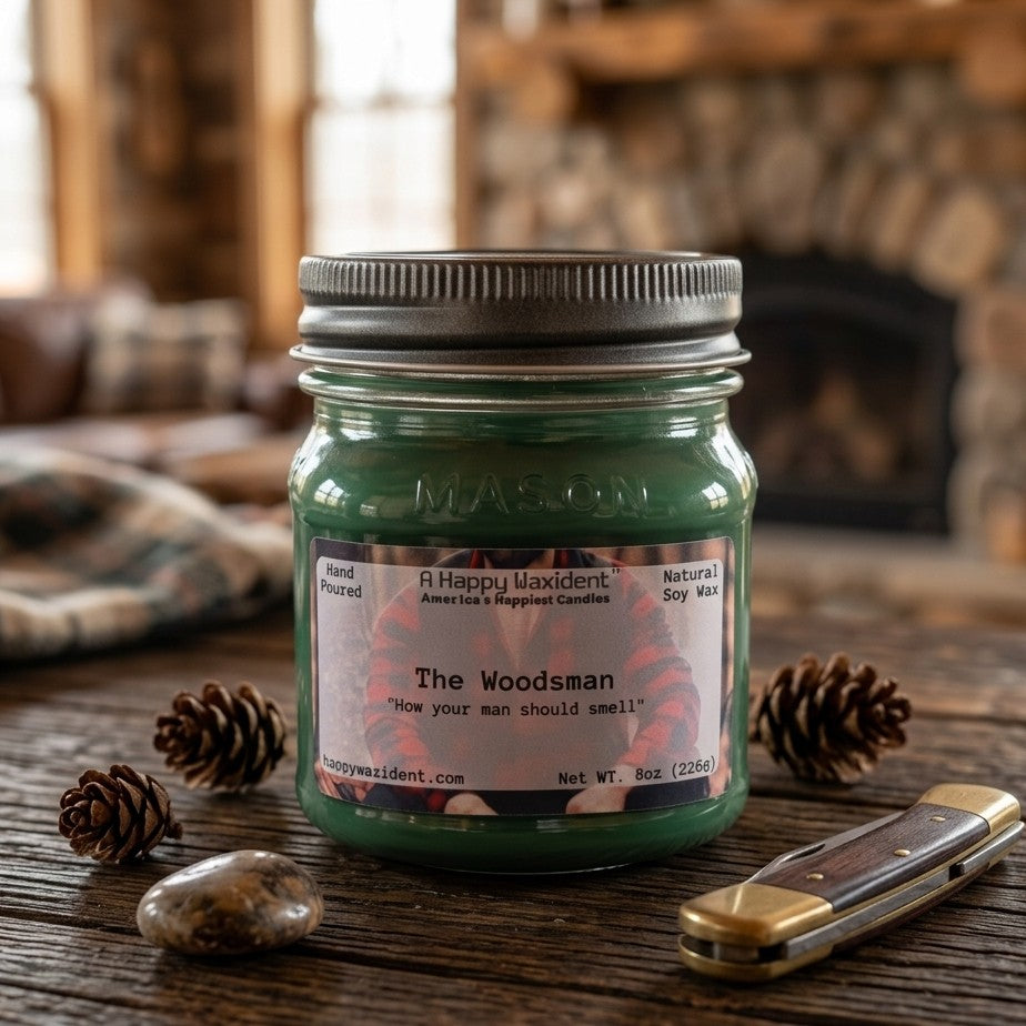 The Woodsman Soy Candle