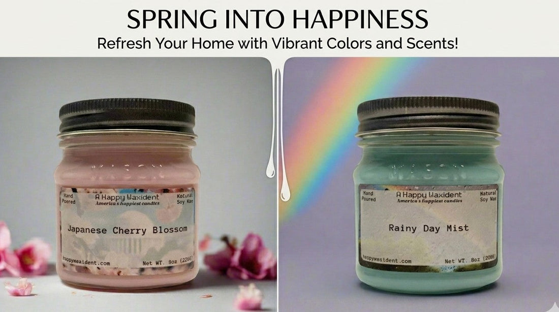 Spring into Happiness: Refresh Your Home with Vibrant Colors and Scents!