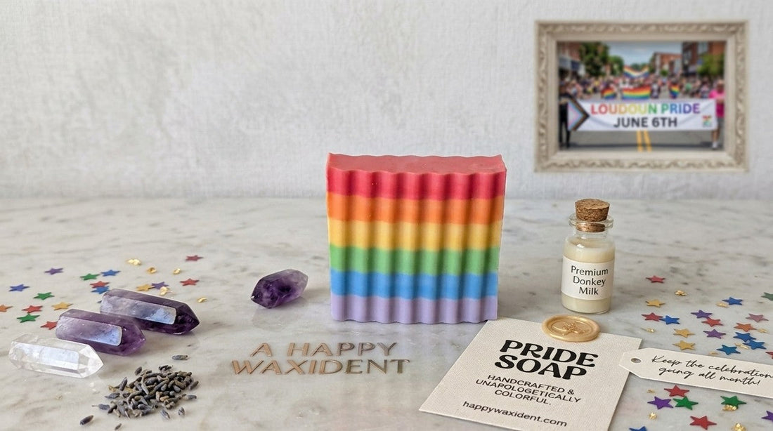 Keeping the Glow Alive: Loudoun Pride Recap & The Skin-Loving Magic of Our PRIDE Donkey Milk Soap!