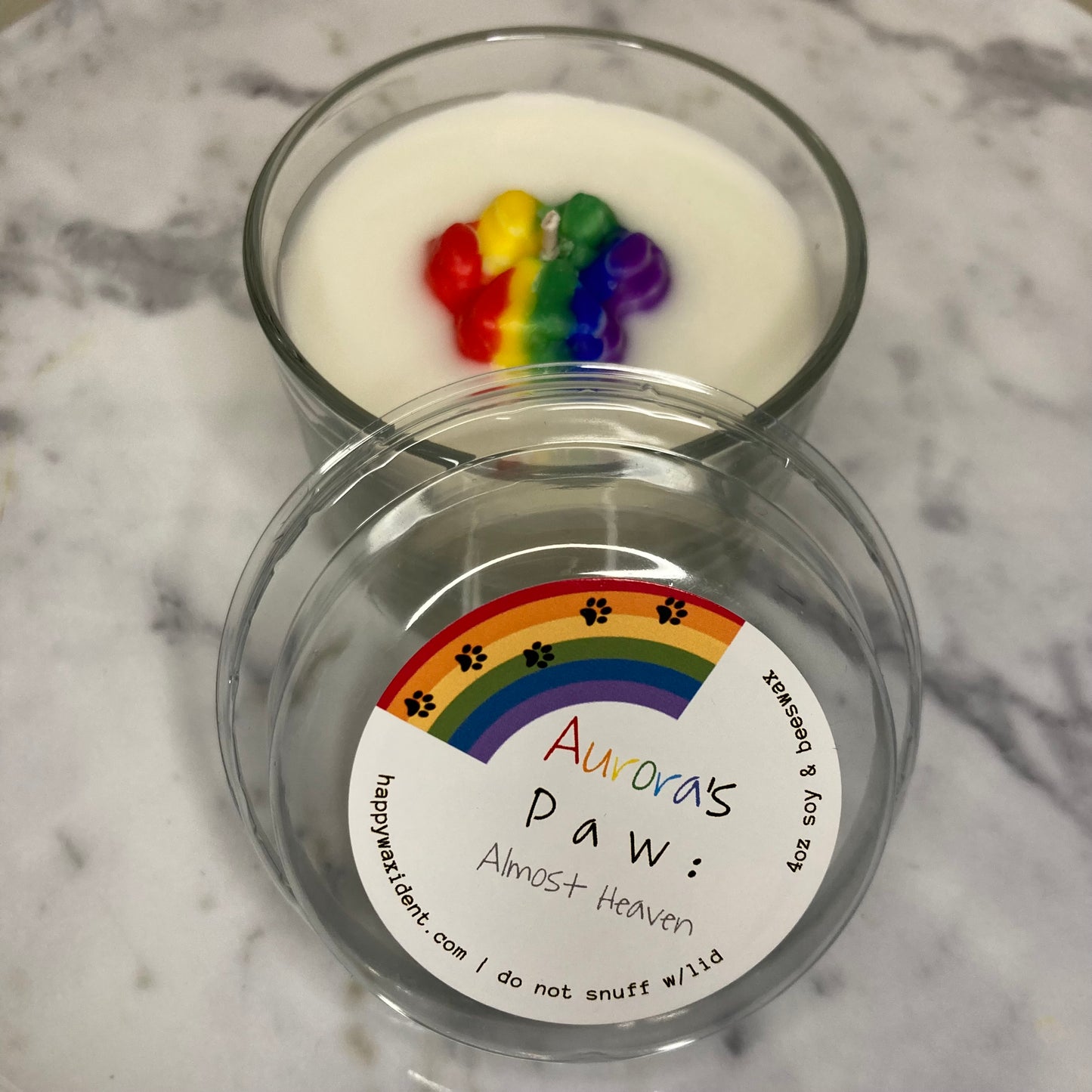 Aurora's Paw Print Jar - Almost Heaven