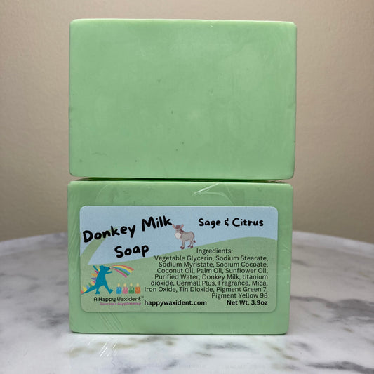 Sage & Citrus Donkey Milk Soap
