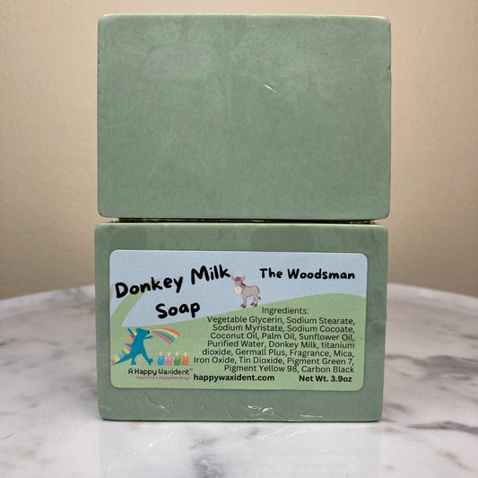 The Woodsman Donkey Milk Soap