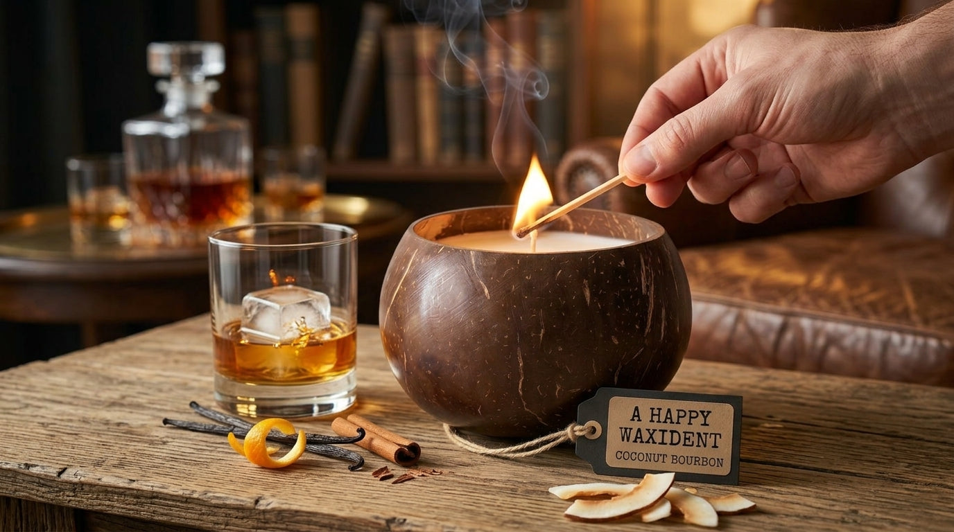 Coconut Bourbon Soy Candle