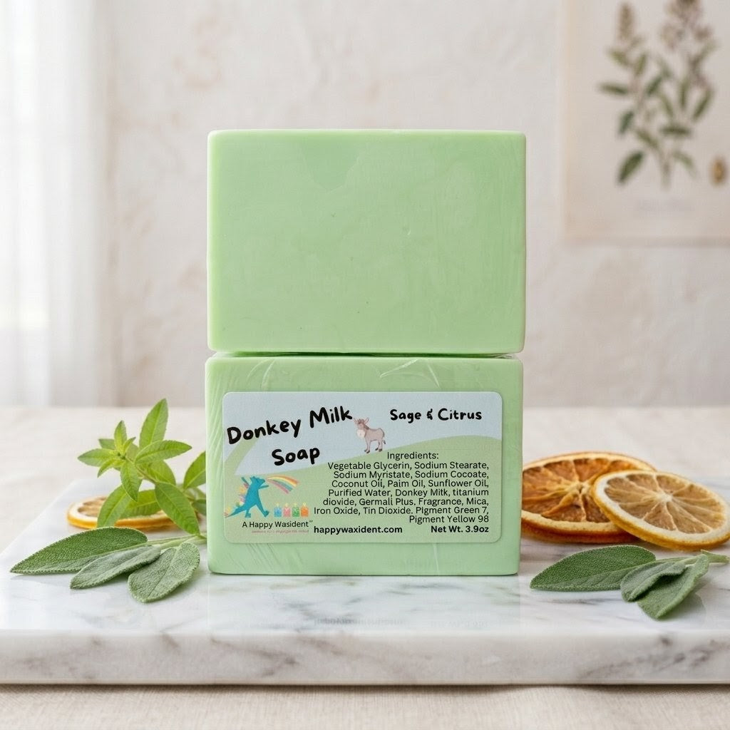Sage & Citrus Donkey Milk Soap