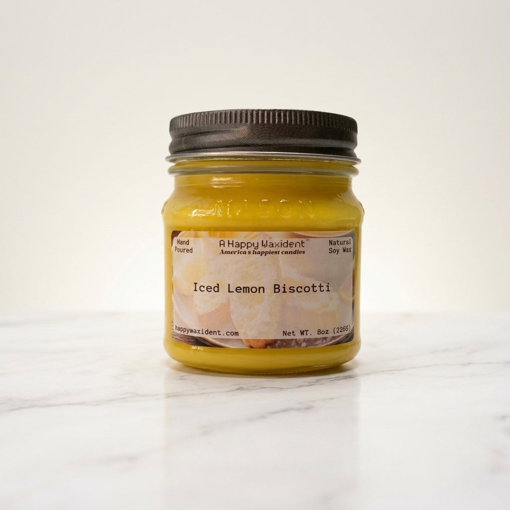 Iced Lemon Biscotti Soy Candle