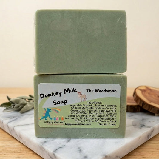 The Woodsman Donkey Milk Soap