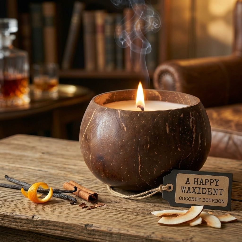 Coconut Bourbon Soy Candle