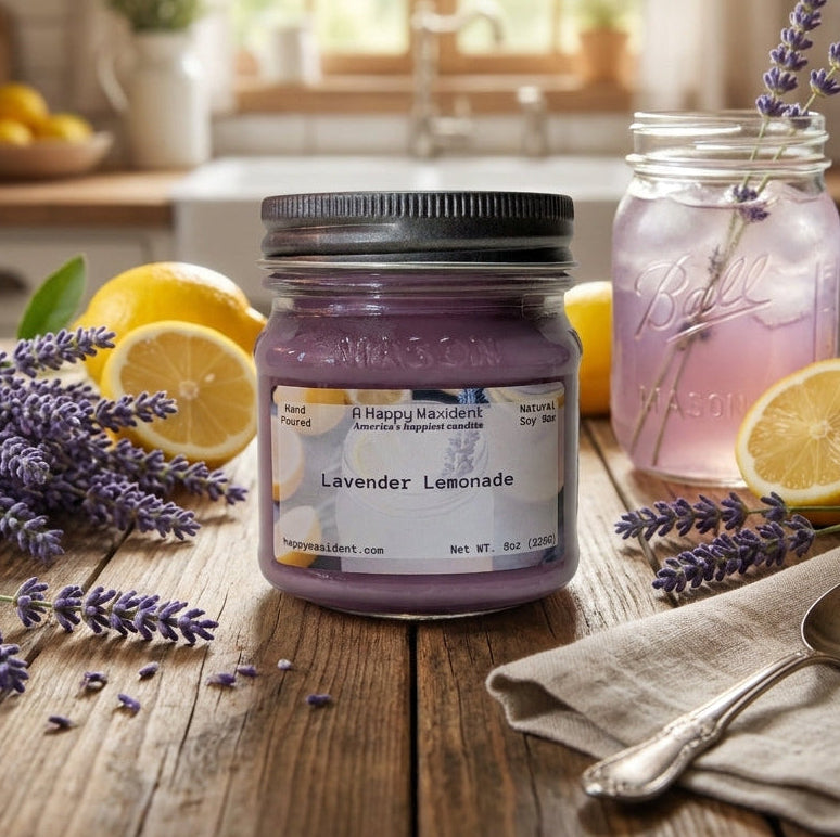 Lavender Lemonade Soy Candle